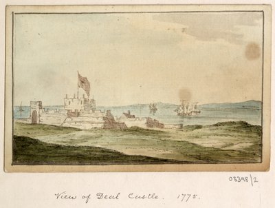 Een reeks schetsen, uitzichten in Groot-Brittannië, het Continent en Amerika 1772-1778 (aquarel) door British School