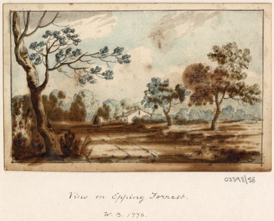 Een reeks schetsen, uitzichten in Groot-Brittannië, het Continent en Amerika 1772-1778 door British School