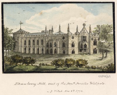 Een reeks schetsen, uitzichten in Groot-Brittannië, het Continent en Amerika 1772-1778 door British School