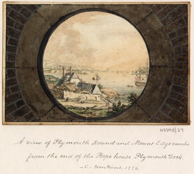 Een reeks schetsen, uitzichten in Groot-Brittannië, het Continent en Amerika 1772-1778 door British School