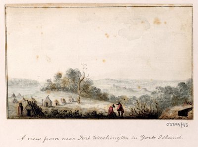 Een reeks schetsen, uitzichten in Groot-Brittannië, het Continent en Amerika 1772-1778 door British School
