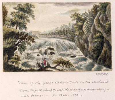 Een reeks schetsen, uitzichten in Groot-Brittannië, het Continent en Amerika 1772-1778 door British School