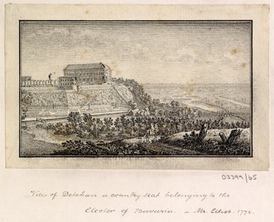 Een reeks schetsen, uitzichten in Groot-Brittannië, het Continent en Amerika 1772-1778 door British School