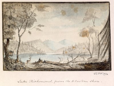 Een reeks schetsen, uitzichten in Groot-Brittannië, het Continent en Amerika 1772-1778 door British School