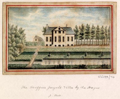 Een reeks schetsen, uitzichten in Groot-Brittannië, het Continent en Amerika 1772-1778 door British School