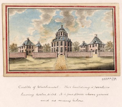 Een reeks schetsen, uitzichten in Groot-Brittannië, het Continent en Amerika 1772-1778 door British School