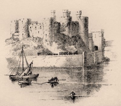 Conwy Kasteel door British School