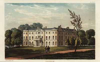 St. Jermain, Cornwall, de zetel van de Graaf St. Germain door British School