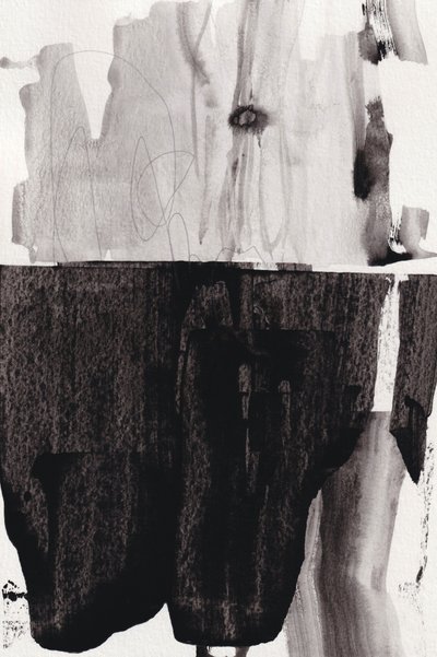 Contrast tussen abstracte lagen door Bronwyn Baker