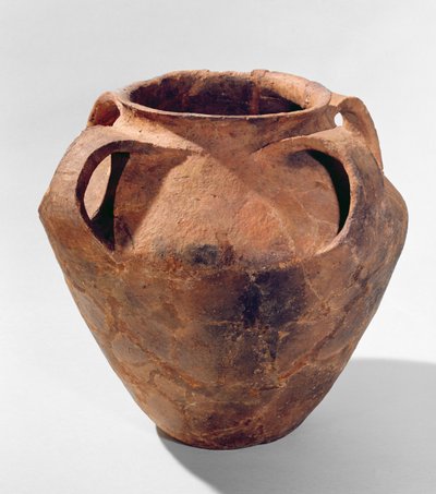 Armoricaanse biconische pot met vier handvatten door Bronze Age