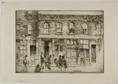 Chicago - Het tien cent pension door Bror Julius Olsson Nordfeldt