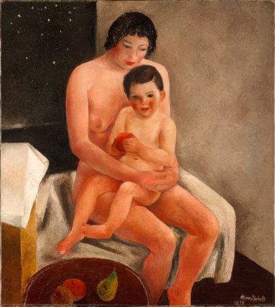 Tonita en Johnny door Bror Julius Olsson Nordfeldt