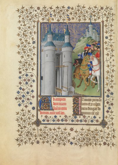 De Belles Heures van Jean de France, hertog van Berry door Brothers Limbourg