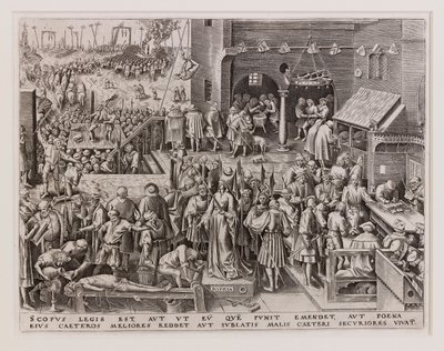 Gerechtigheid, 1559 door Bruegel