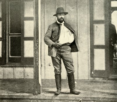 Creelman, net na het afstijgen van paard..., Spaans-Amerikaanse Oorlog, 4 juli 1898, 1899 door Burr McIntosh