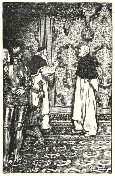 Illustratie voor The Cloister and The Hearth door Charles Reade door Byam (after) Shaw