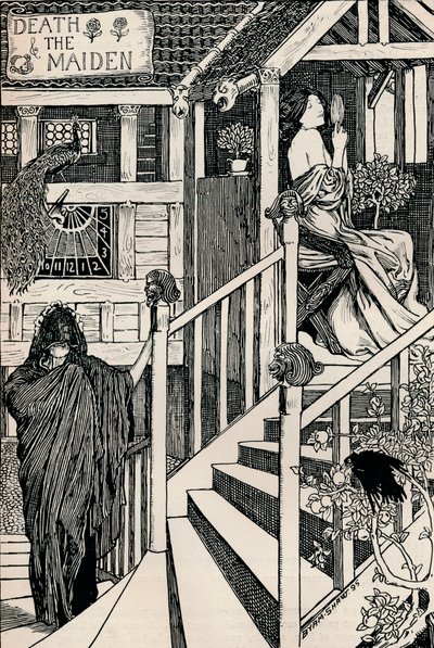 Dood en het Meisje door Byam Shaw