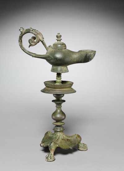 Lamp en standaard, 400s door Byzantine