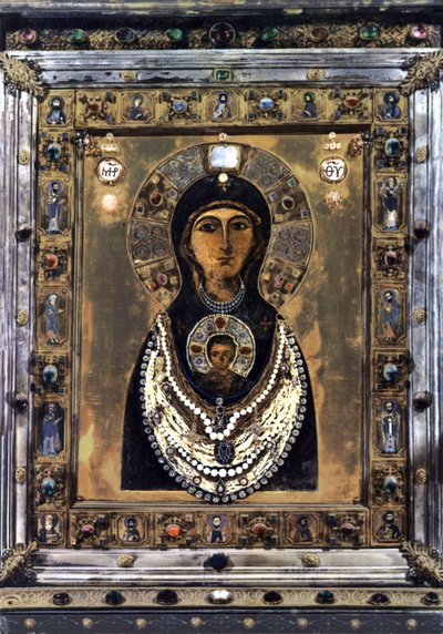 De Madonna Nicopela door Byzantine