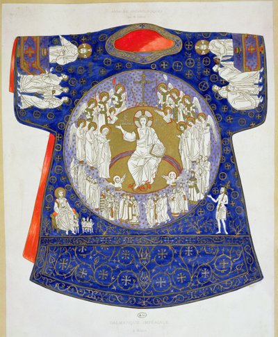 Keizerlijke dalmatiek, ca. 900 door Byzantine School