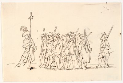 Burgerwacht. Satirisch blad door C.A. Lorentzen