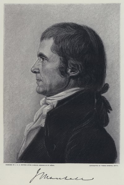 Opperrechter Marshall door C.B.J.F. de (after) Saint Memin
