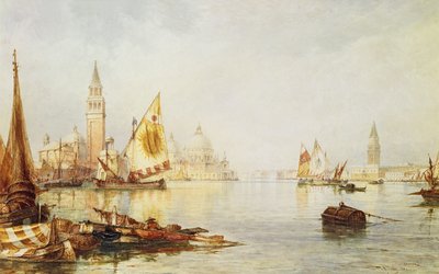 Uitzicht op Venetië door C.B. Hardy