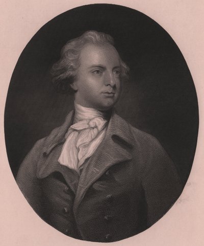 Portret van Sir Abraham Hume, Tweede Baronet (1749-1838), gravure door G Stodard naar schilderij van Joshua Reynolds, 25x33 cm, Virtue and Co Publisher, Londen, circa 1860 door J.B. and Brown J. Rowbotham