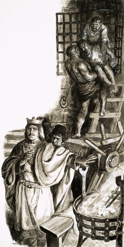 Koning Wenceslas verbood het gebruik van martelwerktuigen door C.L. Doughty