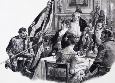 De trieste en droevige regering van George IV, uit 