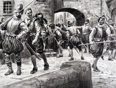 Het verhaal van Frankrijk -- soldaten verzamelen in Parijs door C.L. Doughty