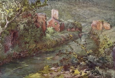 Het Kasteel van Ninfa door C.T.G. Formili