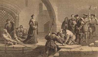Cranmer bij de Verraderspoort door CW Sharpe