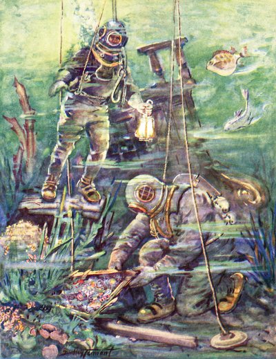 In de wonderlijke wereld van de onderzee door C. Dudley Tennant