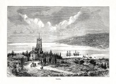 Jalta, Zuid-Oekraïne, 1879 door C. Laplante