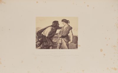 Jacob en Rachael, door W. Dyce, R.A. door Caldesi and Montecchi
