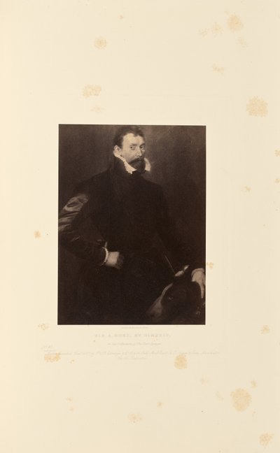 Sir A. More, door hemzelf door Caldesi and Montecchi
