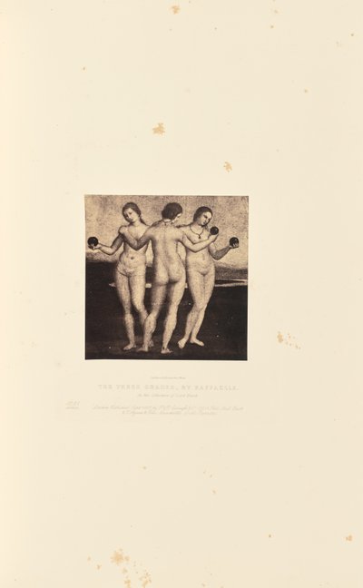 De Drie Gratiën, door Raffaelle door Caldesi and Montecchi