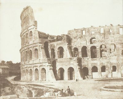 Colosseum, Rome, 2e Zicht, mei 1846 door Calvert Jones