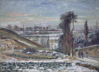 Sneeuwlandschap bij l