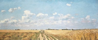 Zomer, 1872 door Camille Jacob Pissarro