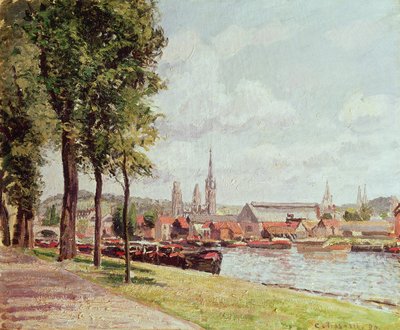 Onbekend schilderij door Camille Jacob Pissarro