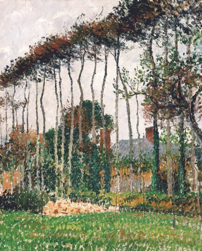 Frans: Les grands hêtres à Varengeville
Duits: De grote koperen beuken in Varengeville door Camille Pissarro