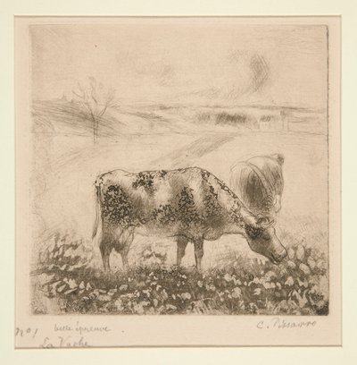 De Koe door Camille Pissarro