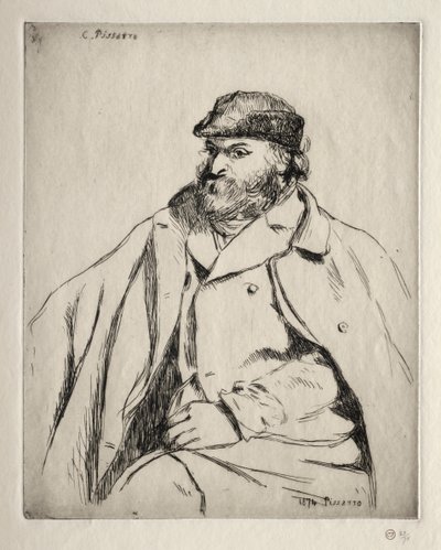 Paul Cézanne door Camille Pissarro