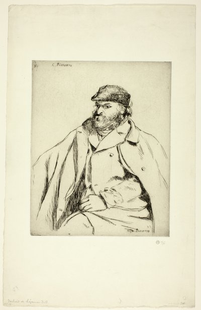 Paul Cézanne door Camille Pissarro
