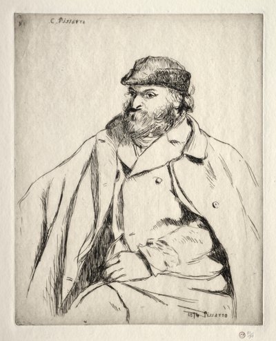 Paul Cézanne door Camille Pissarro