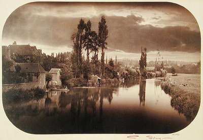 Rivierscène door Camille Silvy