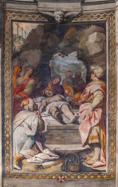De bewening van Christus door Camillo Procaccini