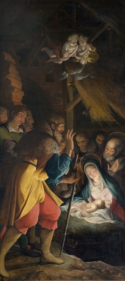 Geboorte door Camillo Procaccini